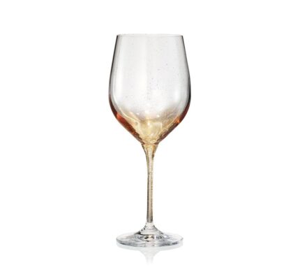 Snevayig Orion Wine Glass in Gold, Set of 4