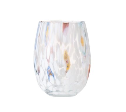 Snevayig Gala Tumbler in White, Set of 4