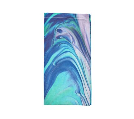 Snevayig Splash Napkin in Blue & Seafoam, Set of 4