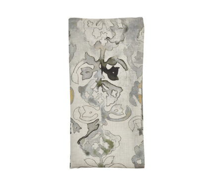 Snevayig Giverny Napkin in Natural & Gray, Set of 4