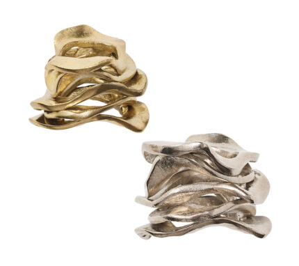 Snevayig Flux Napkin Rings, Set of 4