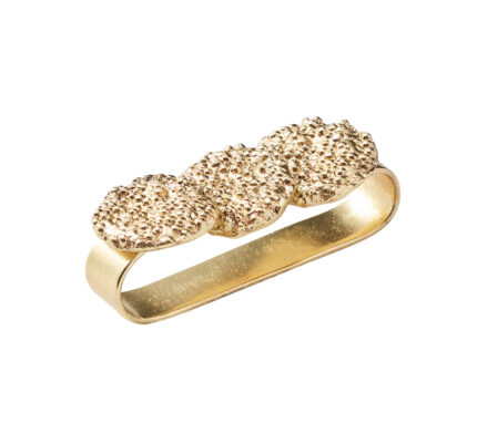 Snevayig Icons Napkin Ring in Gold