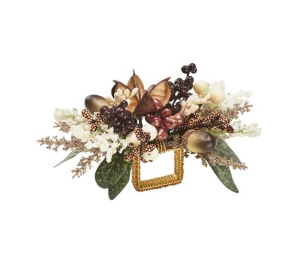 Snevayig Wildwood Napkin Ring in Multi, Set of 4