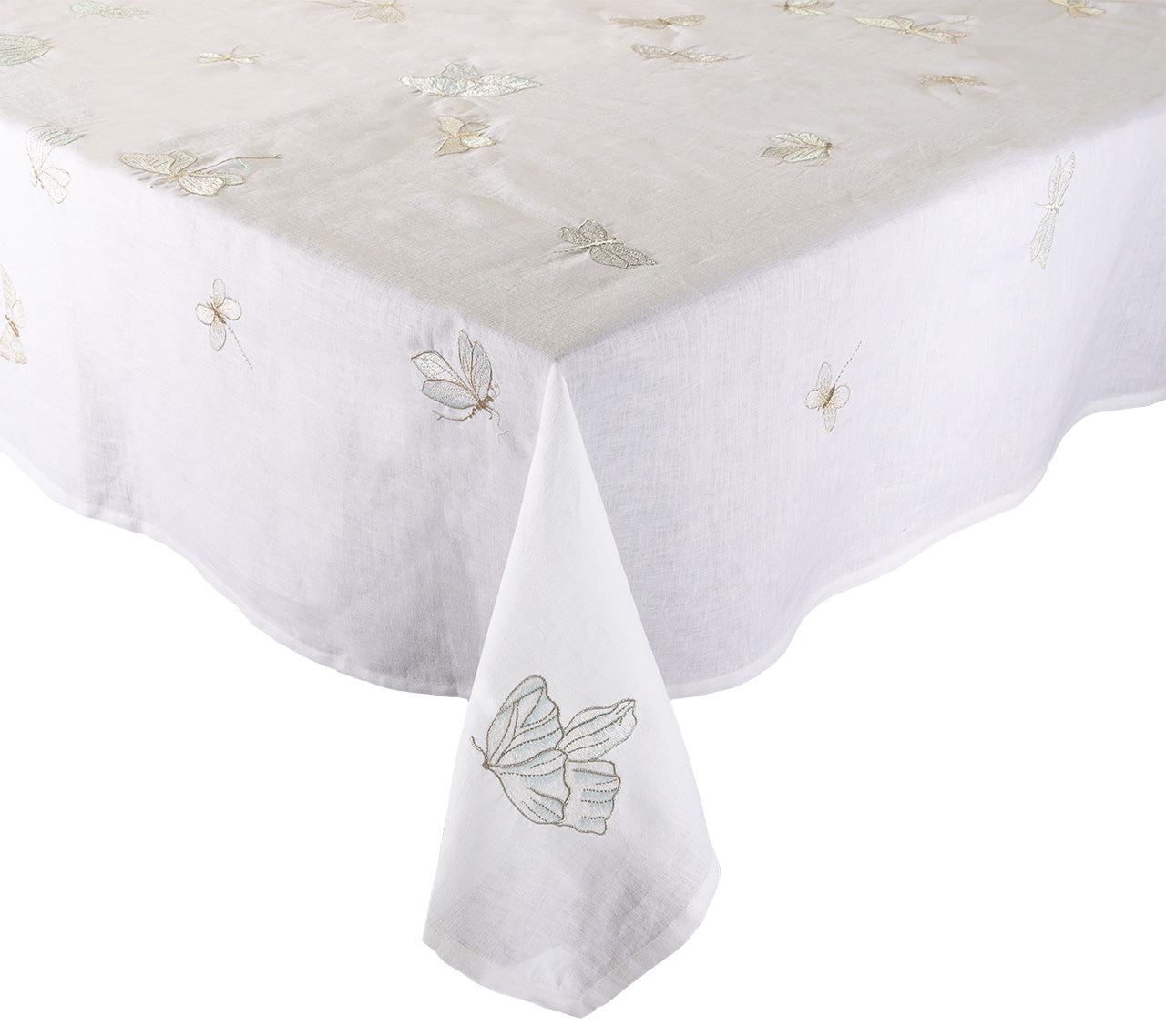 TC1259620WHIRD-white-iridescent-monarch-garden-tablecloth-corner.jpg