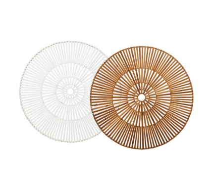 Snevayig Spoke Placemats, Set of 4